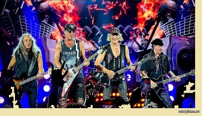 концерт группы Scorpions в Алматы